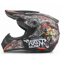 FunSport-Factory Motocrosshelm Mejia Kinder Crosshelm Motocross Helm Kinder Offroad schwarz matt XS | 51 cm