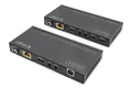 DIGITUS 4K HDBaseT 2.0 HDMI KVM Extender Set, 150 m