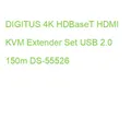 DIGITUS 4K HDBaseT HDMI KVM Extender Set USB 2.0 150m DS-55526 (4016032483724)