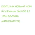DIGITUS 4K HDBaseT HDMI KVM Extender Set USB 2.0 150m DS-55526 (4016032483724)