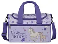 Scooli - Magic Horse Sporttasche für Kinder - 23 x 35 x 16 cm - geräumiges Hauptfach - Verstellbarer Schultergurt - Zubehör für die Schule - Umhängetasche