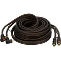 Ground Zero GZCC 5.3X Cinch RCA Kabel 3 fach geschirmt 5 Meter lang