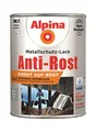Alpina Metallschutzlack Anti-Rost Hellgrau glänzend 2,5 Liter