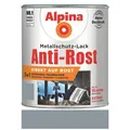 Alpina Metallschutz-Lack Anti-Rost Glänzend 2,5 L RAL 7001 Hellgrau