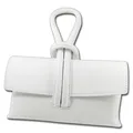 Toscanto Tasche weiß Leder Abendtasche OTT834AW