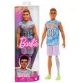 Mattel® Barbie Ken Fashionistas 212 Ken mit Beinprothese und Los Angeles T-Shirt
