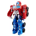 Transformers Smash Changers Optimus Prime Action Figure, Changes from Robot Toy 
