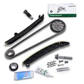 INA Steuerkettensatz Steuerkette Kompatibel mit VW GOLF VI 5K1 Polo Schrägheck 6R1, 6C1 GOLF PLUS 5M1, 521 Caddy III Kombi 2KB, 2KJ, 2CB, 2CJ TOURAN 1T3 Golf VI Variant AJ5