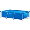 INTEX 28270NP Rectangular Frame Pool 220x150x60cm Gartenpool Familienpool - Blau
