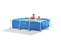 Intex Frame Swimming Pool Set Serie "Family I", blau, 220 x 150 x 60 cm