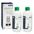 De'Longhi DLSC500 EcoDecalk Entkalker für Kaffeevollautomaten - 2 x 500ml