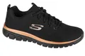 Sneaker Damen, Skechers Graceful - Get Connected, Schwarz