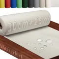 DecoHomeTextil Tischläufer Rolle Tischdeckenrolle Vliesstoff Vlies Champagner 0.3 x 25 m 80g/m² abwaschbar wasserabweisend