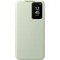 Samsung Smart View Wallet Case Galaxy S24+ Schutzhülle light green Flip Cover