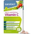 sanotact Vitamin C (30 Lutschtabletten) - Acerola Tabletten vegan - 100% natürliches Vitamin C für Kinder & Erwachsene