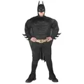 Rubie ́s Kostüm Batman Faschingskostüm The Dark Knight, Lizenziertes Batman Kostüm für Superhelden-Fans schwarz M