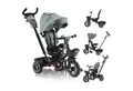 FableKids Dreirad 5in1 Kinderdreirad Kinder Fahrrad Baby Kinderwagen NOEMI, Höhenverstellbare und abnehmbare Schubstange