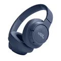 JBL Tune 720 BT Wireless Over-Ear-Kopfhörer – Mit JBL Pure Bass Sound, Bluetooth und leichtem, faltbarem Design – Bis zu 76 Stunden Musikwiedergabe – Blau