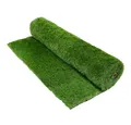 ECD Germany Kunstrasen Rasenteppich Kunstrasen-Rolle Grasmatte Meterware Kunstgras Wetterfest, Höhe: 20 mm, 100x100 cm 1m² 18mm Outdoor UV-beständig für Balkon Terrasse & Garten