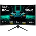 Odys XP32 PRO-X LED-Monitor (80 cm/32 ", 2.560 x 1.440 px, WQHD, 1 ms Reaktionszeit, 180 Hz, LED, 32" Curved WQHD Gaming Monitor, 180 Hz, 1 ms, 121 % sRGB) schwarz