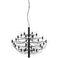 Flos 2097/30 Kronleuchter Frosted Bulbs Matt Black