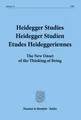 Heidegger Studies - Heidegger Studien - Etudes Heideggeriennes. | Buch | 9783428