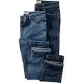 HENSON&HENSON Stretch-Jeans (Set, 2er-Pack) aus strapazierfähigem 12 oz Denim blau 30