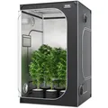 VEVOR Growbox Gewächshaus Growtent Growschrank Indoor Zuchtzelt 122x122x203cm