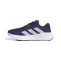 adidas Herren Galaxy 7 Running Shoes, Dark Blue/Silver met./Lucid red, 41 1/3 EU