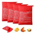 4 Stück Beutel für Kartoffeln, Mikrowellen, Kartoffelbeutel, Raclette, Potato...