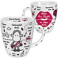 Sheepworld 46510 Tasse Ohne Mrs Right ist alles doof, Kussmu