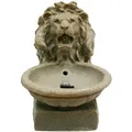 AcquaArte Terrassenbrunnen-Set Basel 38 cm x 45 cm x 52 cm LED