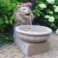 Ubbink Wasserspiel Springbrunnen Basel Löwenkopf mit Pumpe & Anschluss, NEUWARE