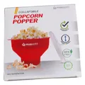 Collapsible Silicone Microwave Hot Air Popcorn Popper Bowl with Lid and Handles