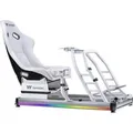 GR500 Snow Racing Simulator Cockpit, Sim Rig weiß