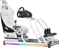 Thermaltake GR500 Snow Racing Simulator Cockpit Rennsitz Weiß