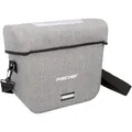 Lenkertasche PLUS Cita FISCHER 7 Liter Fahrradtasche wasserdicht grau