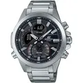 Casio Herrenuhr ECB-30D-1AEF - Silber/Schwarz