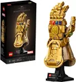 LEGO Marvel Super Heroes Infinity Handschuh, Avengers-Set für Erwachsene mit Modell von Thanos' Gauntlet zum Bauen, Fanartikel, Geschenk für Männer, Frauen, Sie und Ihn 76191