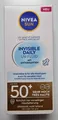 NIVEA SUN UV Gesicht Experte Invisible Daily UV-Fluid LSF 50+ NEU OVP 40ml