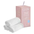 Glov Face Towel Face Towels White 3Pcs (Reinigungstücher Gesicht) (GLOV Final Touch FACE CLEANSING TOWELS | White)