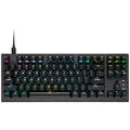 Corsair K60 PRO TKL Kabelgebundene optische mechanische OPX Linearschalter Gaming-Tastatur mit 8000 Hz Abfragrate – Schwarz