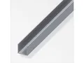 alfer Profil alfer Quadrat-U 1 m, 35.5 x 2.4 mm Aluminium roh