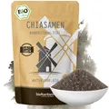 bioKontor Bio Chiasamen 1 kg Chia Samen naturbelassen – reich an Ballaststoffen