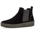 Gabor Chelsea Boots Damen Stiefeletten Modestiefeletten schwarz 37 - Schwarz - 37