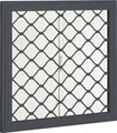 Globel Industries Seitenfenster "62 x 62" für Globel Industries Gerätehäuser "Skillion" "Dream" und "Lean-To" anthrazit 62 x 62 cm