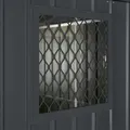 Seitenfenster '62 X 62' Für Gerätehäuser 'skillion' 'dream' Und 'lean-to', Anthrazit, 62 X 62 Cm - Globel Industries