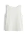 OPUS Damen Top | Top ILONKI Loose in edler Strickoptik Milk, 42