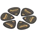 Ibanez PPA16MSG-BK Plektren 0,8mm Sand Grip 6 Stück Medium Black