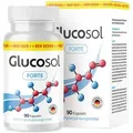 Glucosol Forte Kapseln | mit Pflanzenextrakten, Mineralstoffen und Vitaminen | für Frauen und Männner | 90 Kapseln Inhalt pro Dose